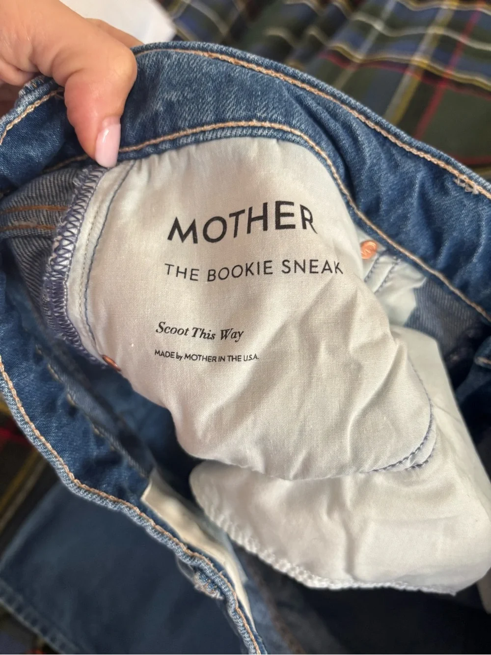 Mother the Bookie Sneak Scoot This Way size 30 (barely worn)